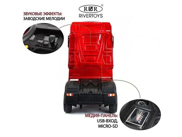 Детский электромобиль Mercedes-Benz Actros 4WD (HL358) Лицензия